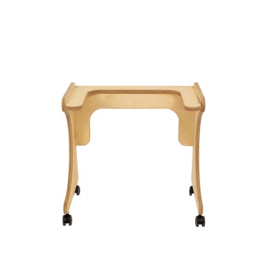 ManuThermBox Rolltisch | Holz: Birke farblos