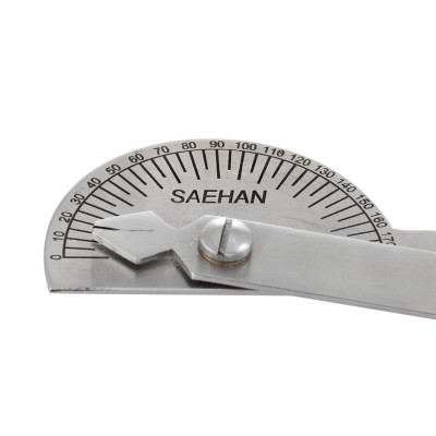 SAEHAN Pocket Winkelmesser | Schenkellänge 18 cm | SH5102