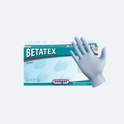 Sänger® Prima Betatex | Nitril Handschuhe | blau | 150 Stück | groß