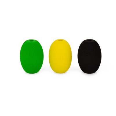 Schreibhilfe / Griffverdickung | Soft Egg  | 3er Set grün, gelb, schwarz
