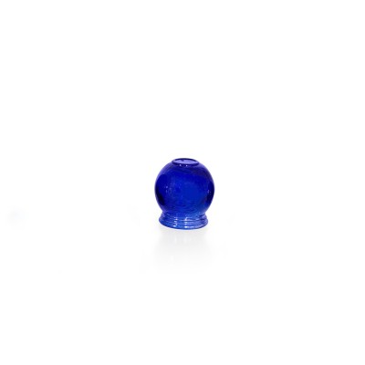 Schröpfgläser aus Glas zum Feuerschröpfen | blau | Ø 3,0 cm