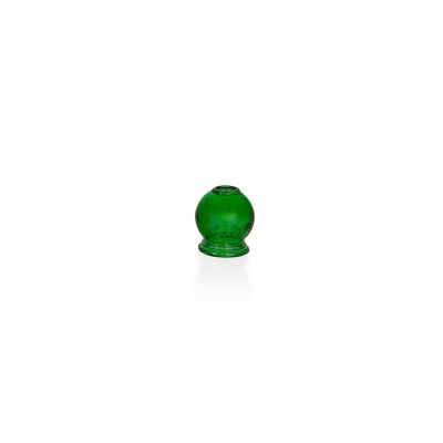 Schröpfgläser aus Glas zum Feuerschröpfen | grün | Ø 2,5 cm