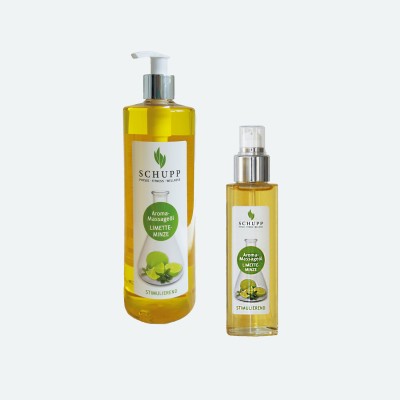Schupp Aroma Massage-Öl | Limette-Minze