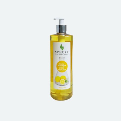 Schupp Aroma Massage-Öl | Zitrus-Rosmarin | 500 ml + Spender