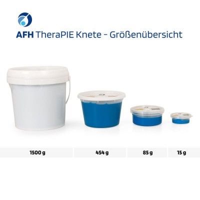 AFH TheraPIE Knete® 1,5 kg | mittel-weich (gelb)