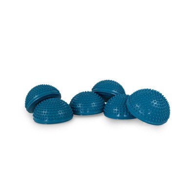 TheraPIE Balance Igel Premium Soft ca. Ø 16 cm | 6 x blau + Pumpe