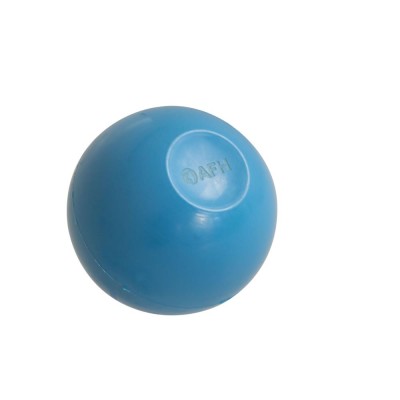 Schröpfglas aus Kunststoff mit Ball | Hellblau | Außen-Ø ca. 36 mm
