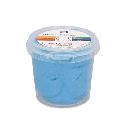 AFH TheraPIE Knete® Light | 300 g | sehr fest = blau | Einführungspreis bis zum 29.02.2024